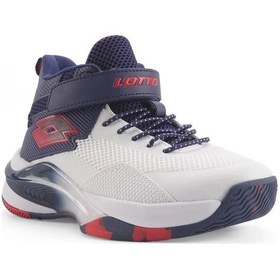 Resim Lotto Superıor B Ps Beyaz-lacivert Erkek Çocuk Basketbol Ayakkabı Beyaz 
