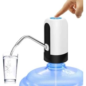 Resim NY Home Mjıya 2,5 Litre Su Sebili, Dağıtıcı De Agua Para Botellon, Evrensel Su Şişesi Pompası, Şalterli ve Usb, Kamp, Mutfak, Atölye, Garaj Için (Beyaz) 