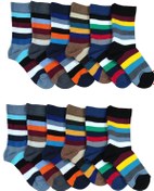 Resim Leement socks Çocuk 12 Çift Pamuklu Çorap Dört Mevsim Kokulu Yıkamalı Yumuşak Dokulu Soket Çorap Premium Seri 