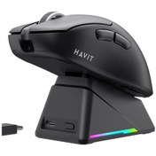 Resim Havit Gamenote Ms955wb Pro Rgb Wireless Gaming Mouse 3 Modlu + Cmcmhvt0006 Gamenote Ms955wb Pro 
