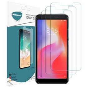Resim Microsonic Xiaomi Redmi 6 Ekran Koruyucu Nano Cam (3'lü Paket) 