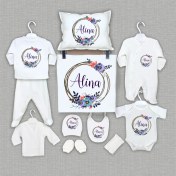 Resim Bebeqon Isme Özel 11'li Organik Hastane Çıkışı 