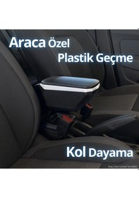 Resim S-dizayn Renault Megane 3 Kol Dayama Kolçak Geçmeli Abs Gri 2010-2016 A+kalite 