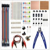 Resim Breadboard Temel Elektronik Devre Seti + Plato Yankeski 