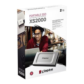 Resim Kingston XS2000 2 TB SXS2000/2000G USB 3.2 Taşınabilir SSD 
