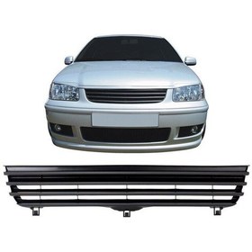 Resim Vw Polo 6n2 1999-2001 Siyah Logosoz Ön Panjur 