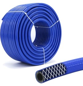 Resim Badem10 25 Metre Çelik Kompresör Hava Hortumu 10 mm Termo Hortum 