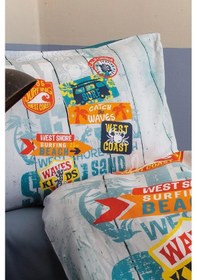 Resim Peace 145 Tc 57 Tel Ranforce Nevresim Takımı Tek Kişilik. 