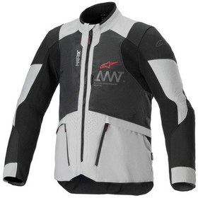 Resim Alpinestars Amt-7 Air Korumalı Motosiklet Montu Gri Siyah 