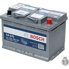 Resim Bosch 12V 74 Ah 680 En (Standart 72 Amper Ebatında) 507492291 Akü 
