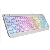 Resim Rampage KM-R57 Beyaz RGB Q 12800 DPI Klavye Mouse Gaming Set 
