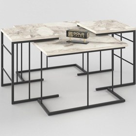 Resim Orta Sehpa Ve Zigon Sehpa Solo Set Efes Diğer 