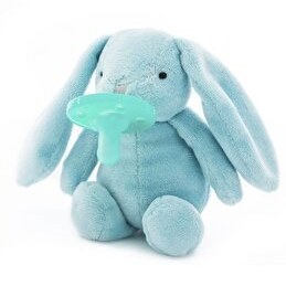 Resim Emzikli Uyku Arkadaşı Tavşan Luna Mavi 