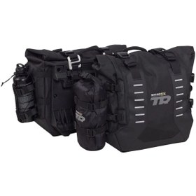 Resim ebakbak Motosiklet Shad Adventure Terra Yan Kumaş Çanta Takım Seti Eyer 32+32 Lt 