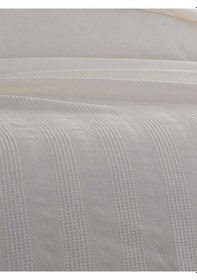 Resim Çift Kişilik Waffle Pike 210x230cm, %100 Pamuk, Petekli Pike Krem 