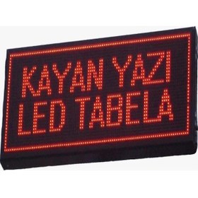 Resim Led Tabela 80x96cm Çift Taraflı Kırmızı Kayan Yazı-wifi 
