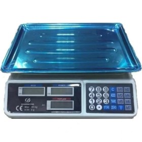 Resim Feifei Metal Ölçüm Tartısı Elektronik Terazi Bakkal Manav Market ve Pazarcı Tartısı 40KG 
