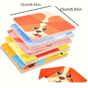 Resim Yaratıcı Origami Eğlence Kiti, 54 Benzersiz Tasarımla, Talimat Kitabı ile, 54/108 Kağıt Levhası, 27/54 Desen, DIY Sanat ve El Sanatları Projeleri, DIY El Sanatları ve Eğitici Aktiviteler için Uygun, Başlangıçlar Eğitimi El Sanatları, Sınıf Projeleri ve Parti Hediyeleri için Mükemmel, Doğum Günü Hediyeleri veya Tatil Hediyeleri olarak Kullanılabilir - Diy Origami Projeleri | Yaratıcı Modelleme | Çeşitli Origami 