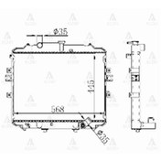 Resim MAHER 10561 Radyatör Su H-100 Kamyonet 05-18 26Mm (Mt) 