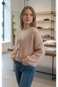 Resim Minimoda Kids Kız Çocuk Triko Hırka 