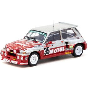 Resim Nessiworld Tarmac Works 1/64 Renault 5 MAXI Turbo European Hill-Climb Championship 1987 Giovanni Rossi 