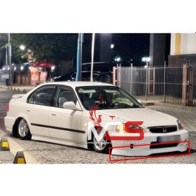 Resim Honda Civic İs Typer Ön Tampon Eki Karlık Fiberglass Boyasız 