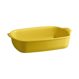 Resim Emile Henry Fırın Kabı Dikdörtgen 19 x 30 cm Sarı/provence 