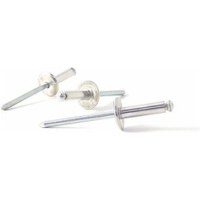 Resim 4.8 X 20 C16 Aluminyum/çelik Örümcek Papatya Perçin 50'li Paket 