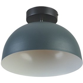 Resim Neo Modern Tasarım Cafe Mutfak Metal Antrasit Içi Beyaz Plafonyer Tekli Avize Diğer 