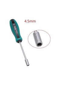 Resim Metal Kaymaz Sap El Aleti Anahtarı Somun Anahtarı Soket Tornavida Tornavida 4.5mm 