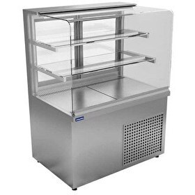 Resim Öztiryakiler Düz Camlı Sıcak Teşhir Dolabı 240 LT 100x70x135 CM 