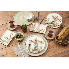 Resim Hepta Collection Pelecanus 30 Parça 6 Kişilik Kahvaltı Takımı 