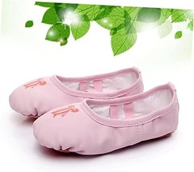 Resim minkissy Erkek Kız için Yumuşak Ballet Ayakkabısı Esnek Yoga Ballet Ayakkabıları Alabilir Malzeme Antislip Taban 