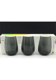 Resim Paşabahçe 420405 Gri Linka Su Bardağı 245 Cc 3 Lü 