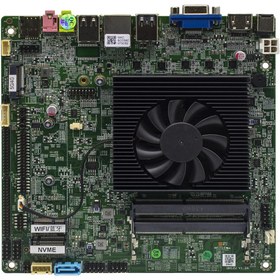 Resim Elsky QM13U-I7-6C-1LAN Intel Core i7 1355U Endüstriyel Mini ITX Anakart 