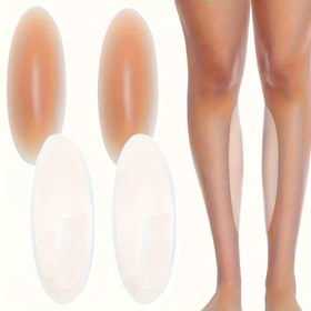 Resim 1 Çift Silikon Baldır Yama - O/X-Bacak Şekil Ayarı için Görünmez Bacak Düzeltme Pedleri, Doğal Kavis Geliştirme ile Rahat Kendinden Yapışkanlı Destek, İnce & Tasarım, Elde Yıkanabilir, Rahat Destek Pedleri|Görünmez Bacak Desteği|Silikon Yapı 