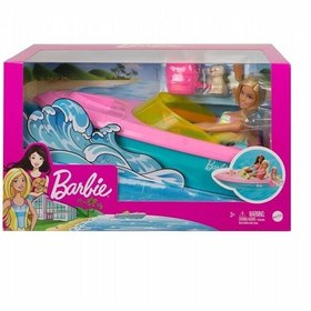 Resim Barbie Bebek Ve Teknesi Oyun Seti GRG30 
