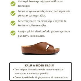 Resim Roy Jones Kadın Ortopedik Konfor Modeli Günlük Rahat Kısa Topuklu Anatomik Anne Orta Yaş Genç Ev Içi Terliği 