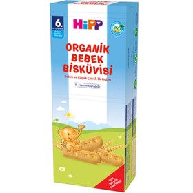 Resim Hipp Organik Bebek Bisküvisi 180 gr 9 ADET 