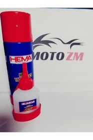 Resim Genel Markalar HIZLI SÜPER YAPIŞTIRICI SOĞUK PRESS HEMA AEROSOL MDF KIT 400 ML + 100 GR 