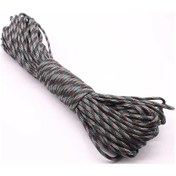 Resim Snapbuy 30m 4mm Paracord Halat - Kamp Ve Yürüyüş İçin El Yapımı Dıy Örgülü İp Kahverengi 