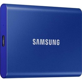 Resim Samsung T7 500GB Usb3.2 Gen2 Mavi Taşınabilir Disk 