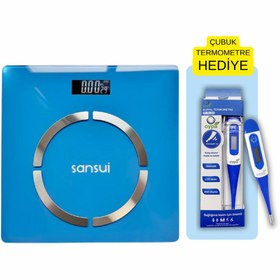 Resim SANSUI Akıllı Tartı ve Çubuk Termometre 