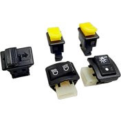 Resim Moto Eczane Düğme Seti Scooter 50CC 