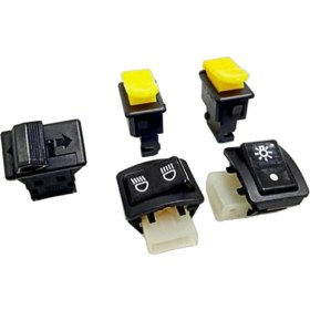 Resim Moto Eczane Düğme Seti Scooter 50CC 