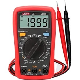 Resim Vuralsin38 UT33D+ 600V 10A Dijital Multimetre 