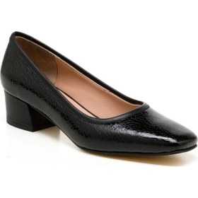 Resim Kadın Topuklu/ Stiletto MAR-25Y-133-780 John May Siyah Yılan 