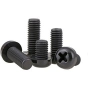 Resim M2 X 6Mm Plastik Civata Vida Siyah X 5 Adet 547175608 