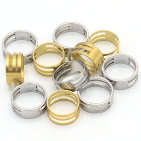Resim 1 adet Çoklu Malzeme Yüzük Açma Aracı Paslanmaz Çelik Yüzük Bakır Atlama Halkası Açma Aracı DIY Takı Yapım Aracı 