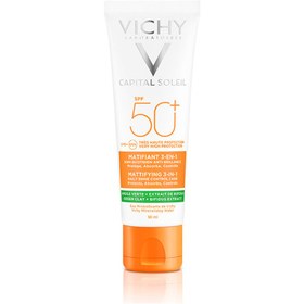 Resim Vichy Capital Soleil Matlaştırıcı Spf 50+ Yüz Güneş Kremi 50 ml 